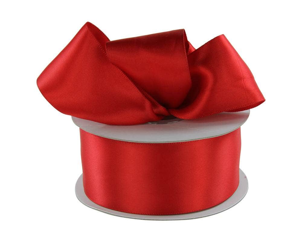 Double Faced Satin Ribbon | 100 Yard Rolls - Eddie's Hang-Up Display Ltd.