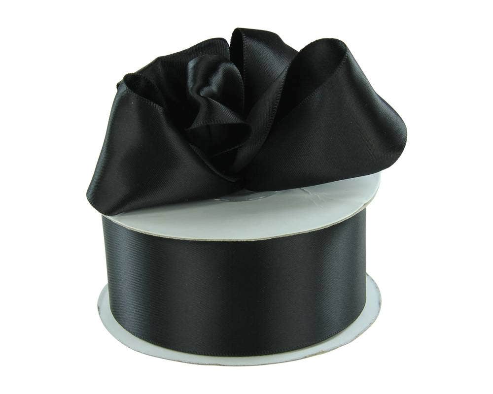 Double Faced Satin Ribbon | 100 Yard Rolls - Eddie's Hang-Up Display Ltd.
