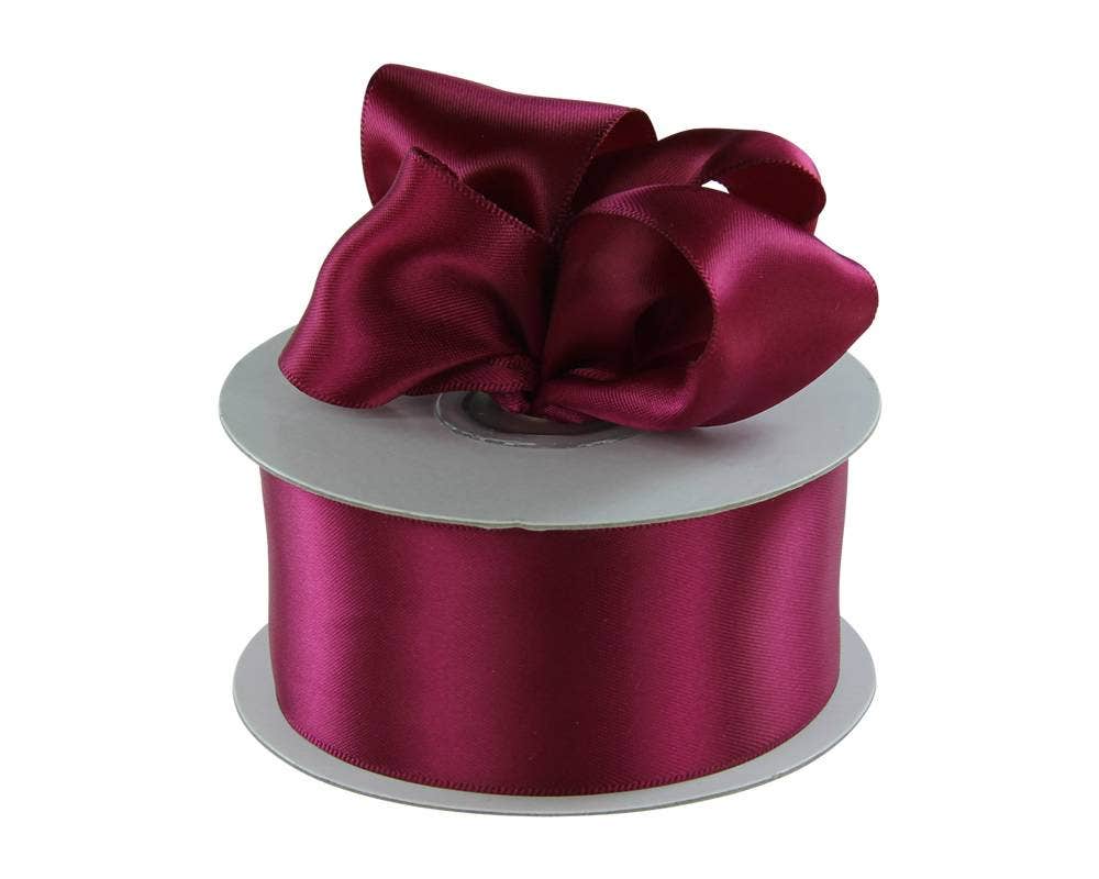 Double Faced Satin Ribbon | 100 Yard Rolls - Eddie's Hang-Up Display Ltd.