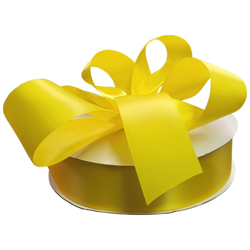 Double Faced Satin Ribbon | 100 Yard Rolls - Eddie's Hang-Up Display Ltd.