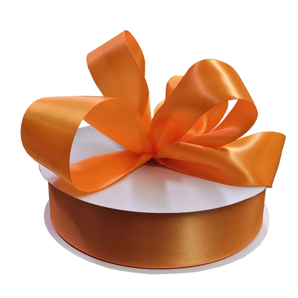 Double Faced Satin Ribbon | 100 Yard Rolls - Eddie's Hang-Up Display Ltd.