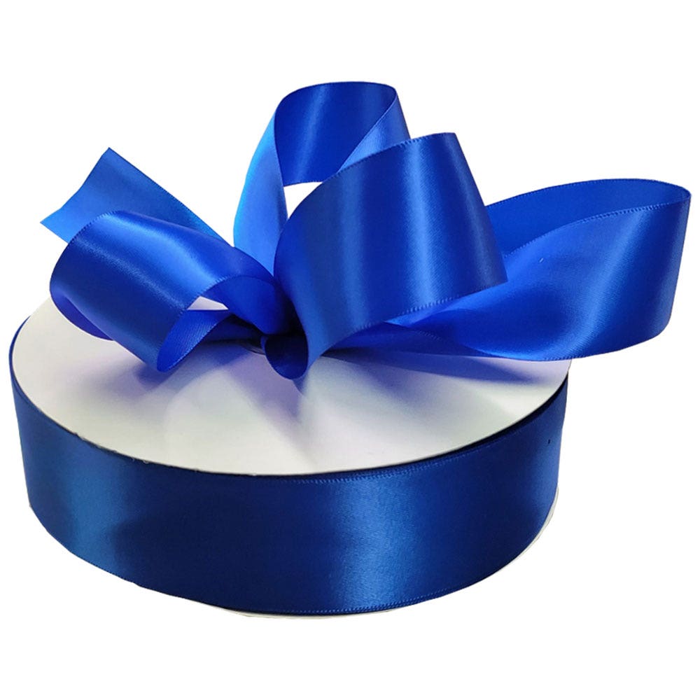 Double Faced Satin Ribbon | 100 Yard Rolls - Eddie's Hang-Up Display Ltd.