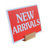 Wood Block Sign Holder | 12 Pack - Eddie's Hang-Up Display Ltd.