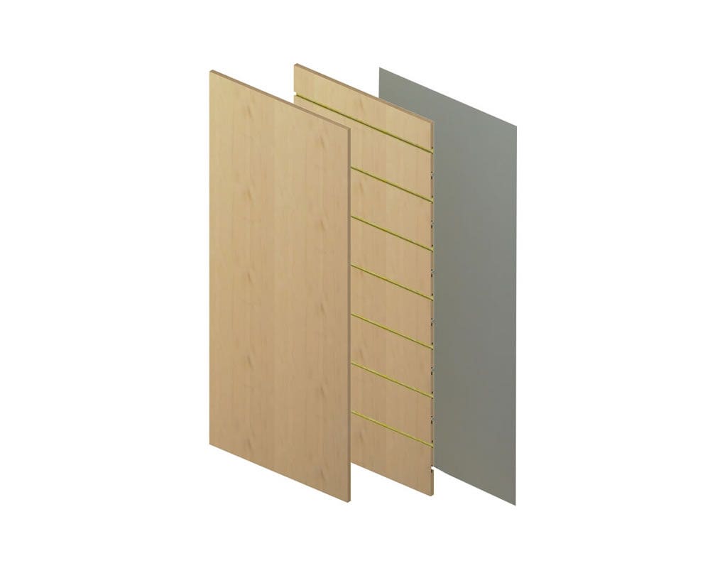 Back Panel | Natural Transparent | Eddie's VersaMax™ | Eddie's Hang-Up ...