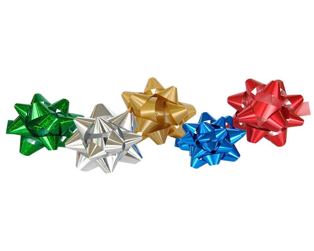 Assorted Star Bows - Eddie's Hang-Up Display Ltd.