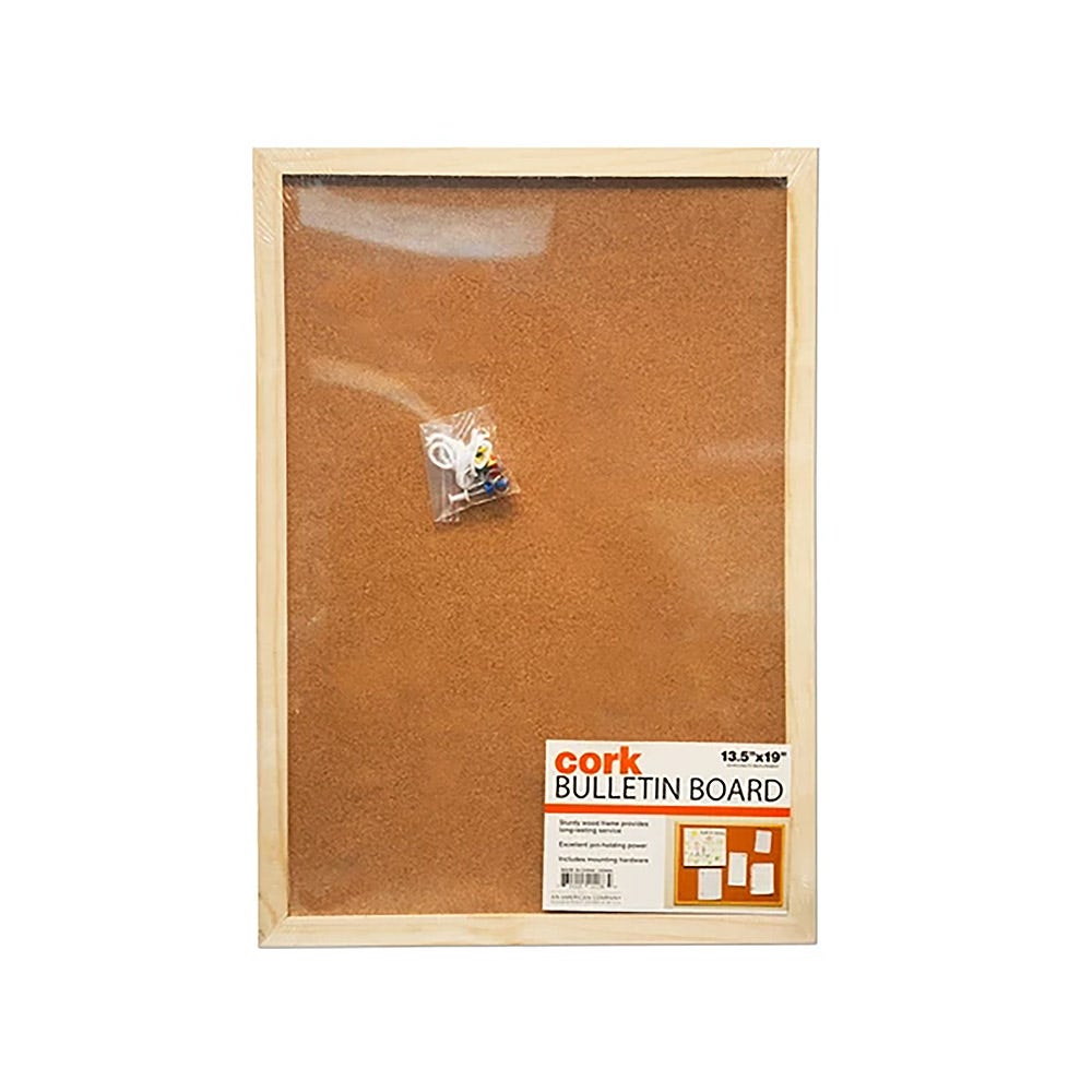 Cork Bulletin Board | 13-1/2" x 19" - Eddie's Hang-Up Display Ltd.