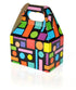 Gable Box Small | Squares and Dots