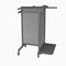 H03 Configuration - 59" H X 39" W X 31" D | Eddie's VersaMax™ | Grey - Eddie's Hang-Up Display Ltd.