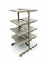2' Shelving Unit 59" H X 25" W x 31" D | Eddie's VersaMax™ | Pewter