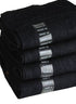 Adhesive Sizer Strip Labels/ Stickers | White on Clear | Roll of 125 - Eddie's Hang-Up Display Ltd.