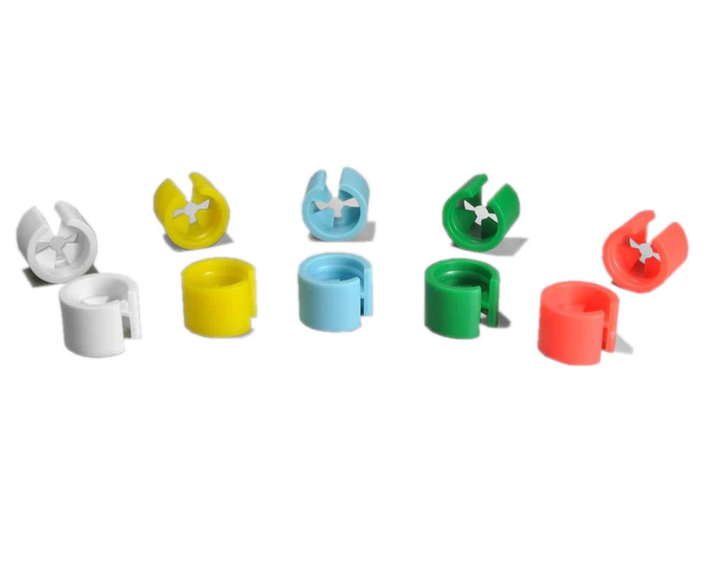 Codeurs de mini cintres colorés | Paquet de 100