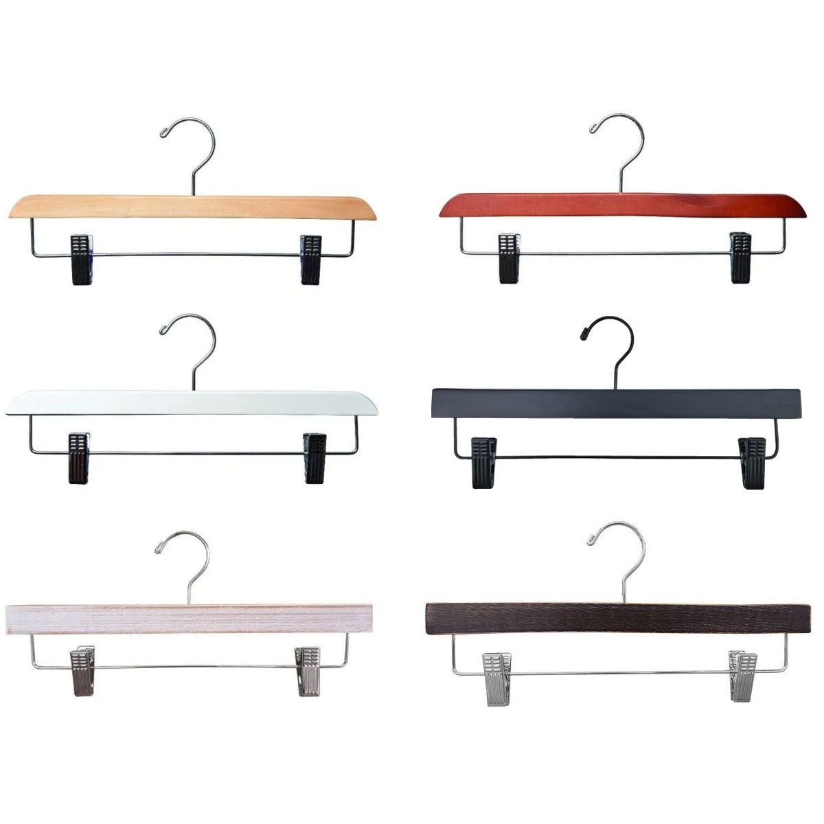 Wooden Pant Hangers | 100 PK
