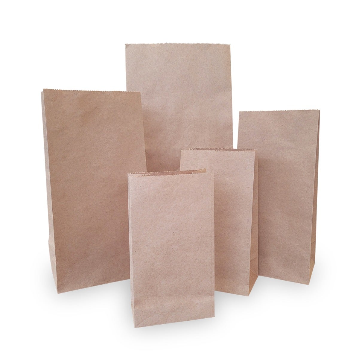 Kraft Shopping Bags | 100% Recycled | Hardware Style – Eddie's Hang-Up ...
