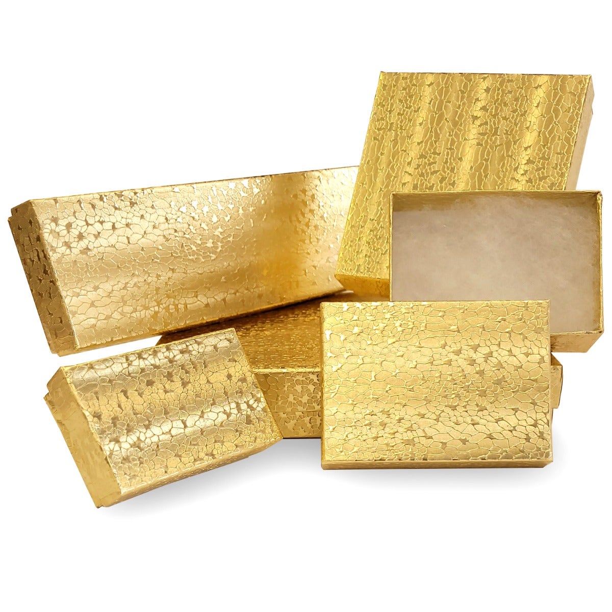 Jewellery Boxes | Gold - Eddie's Hang-Up Display Ltd.