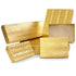 Jewellery Boxes | Gold - Eddie's Hang-Up Display Ltd.