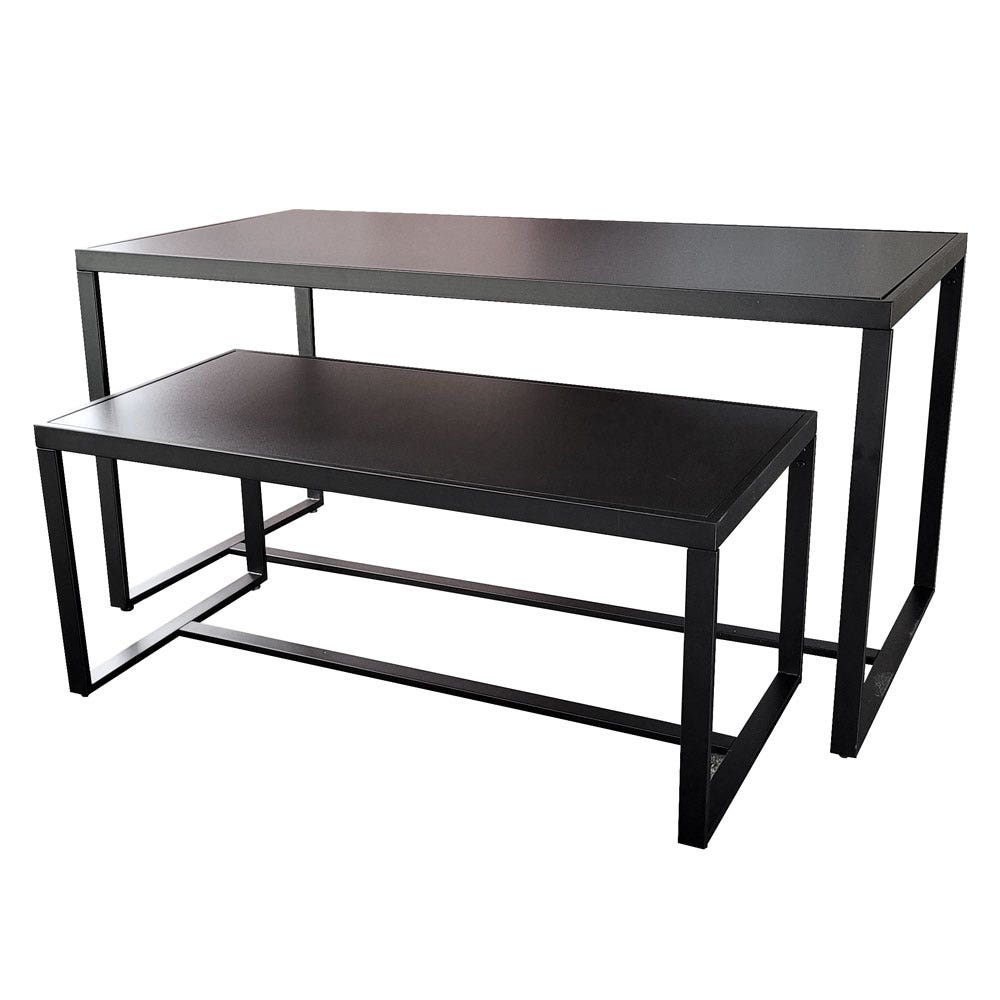 Nested Table Wraps Nesting Display Tables with Reversible Top – Eddie's Hang-Up Display Ltd.