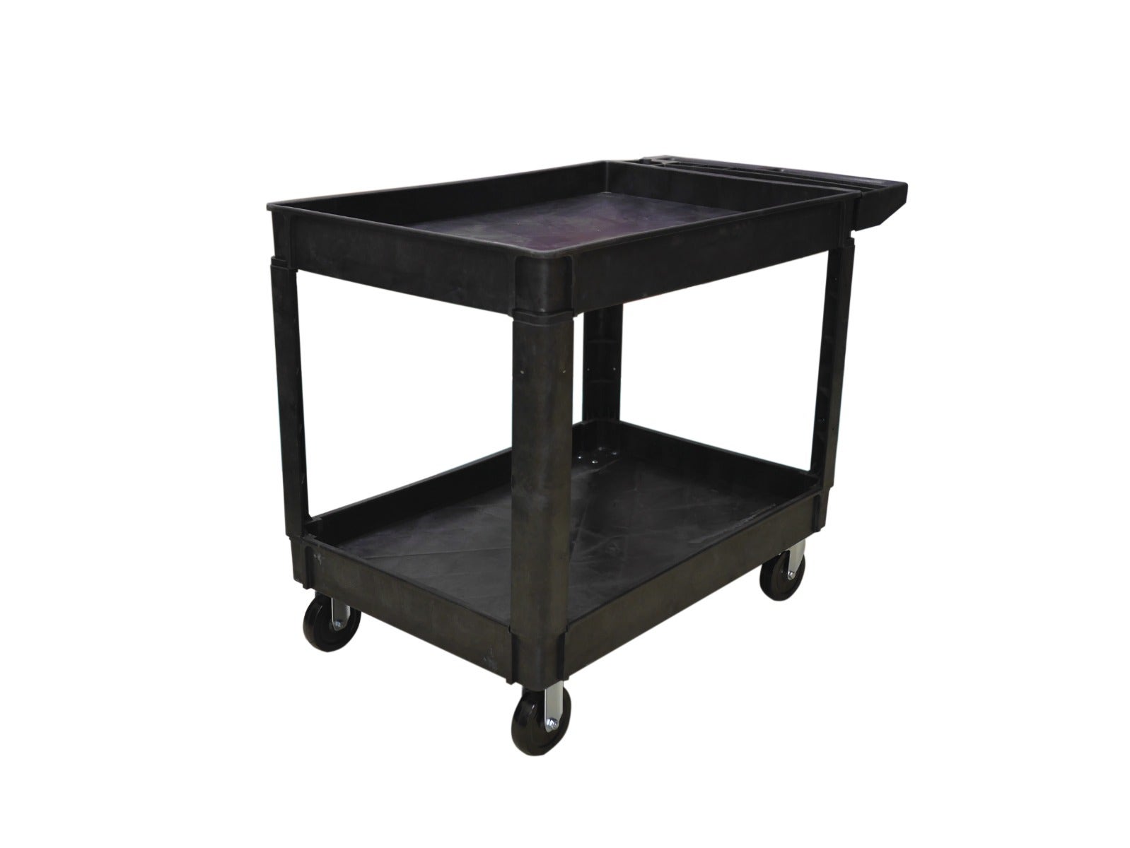 Utility Tub Cart | Two Shelves | 46"L x 25"W x 33"H - Eddie's Hang-Up Display Ltd.