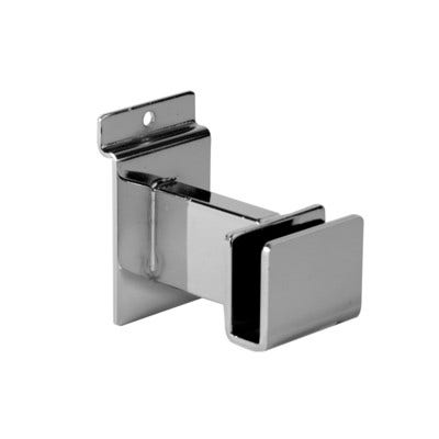 Slatwall 3" Hangrail Bracket For Rectangular Tubing