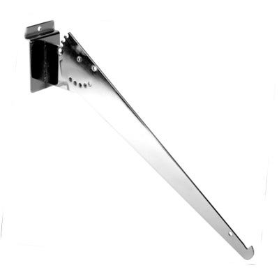 Slatwall 12" Adjustable Shelf Bracket