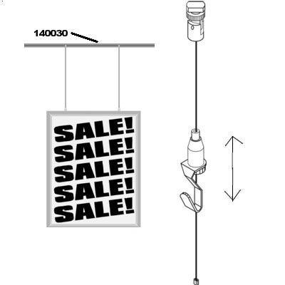 Easy Slide "T" Hanging Cable