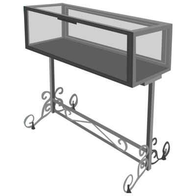 Swirl Line Display Case – Eddie's Hang-Up Display Ltd.