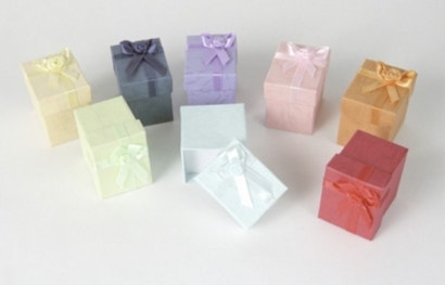 Flower Bow-Tie Jewellery Boxes | 72 Pk - Eddie's Hang-Up Display Ltd.