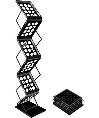 Pop Up Literature Rack | Single Wide | Eddie's Hang-Up Display Ltd.