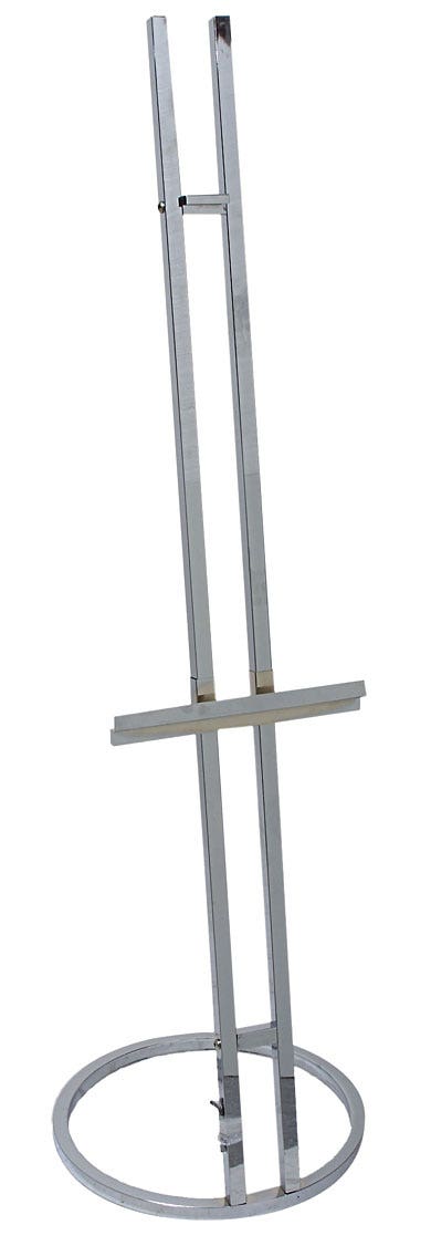 67" Floor Standing Easel With Circular Base