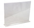 Bottom Loading Sign Holders | Clear Acrylic - Eddie's Hang-Up Display Ltd.
