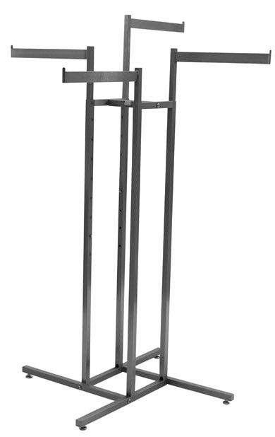 4 Arm Rack (rectangular tubing) - 4 Straight Arms