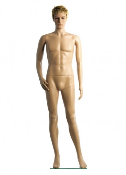 "Ken" - Realistic Mannequin (One Bent Arm)