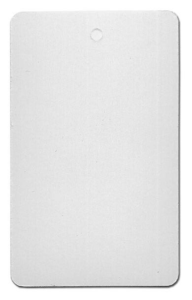 One Part Stringless Tag Blank - 1-3/4" x 2 -7/8"