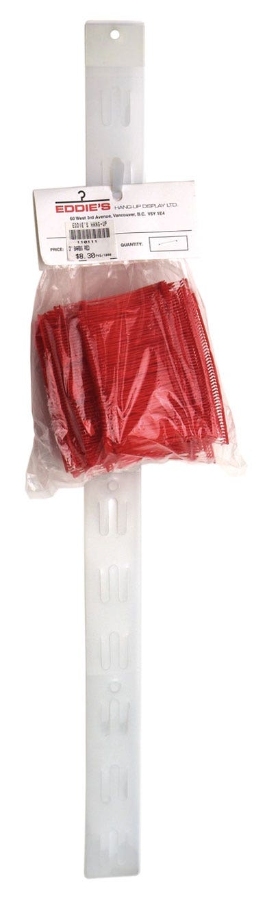 Plastic Merchandising Strip
