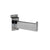Slatwall 6" Straight Arm - rectangular tubing