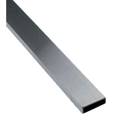 Brushed Chrome Rectangular Tubing 1/2" x 1-1/2"