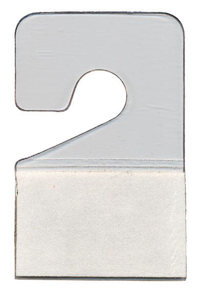 Repair Tab (plastic hang tab) 1" x 1-3/4"