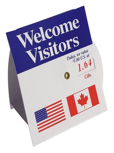 Countertop Currency Exchange Wheel – Eddie's Hang-Up Display Ltd.