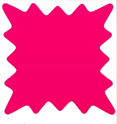 Die Cut Burst Show Cards - Eddie's Hang-Up Display Ltd.