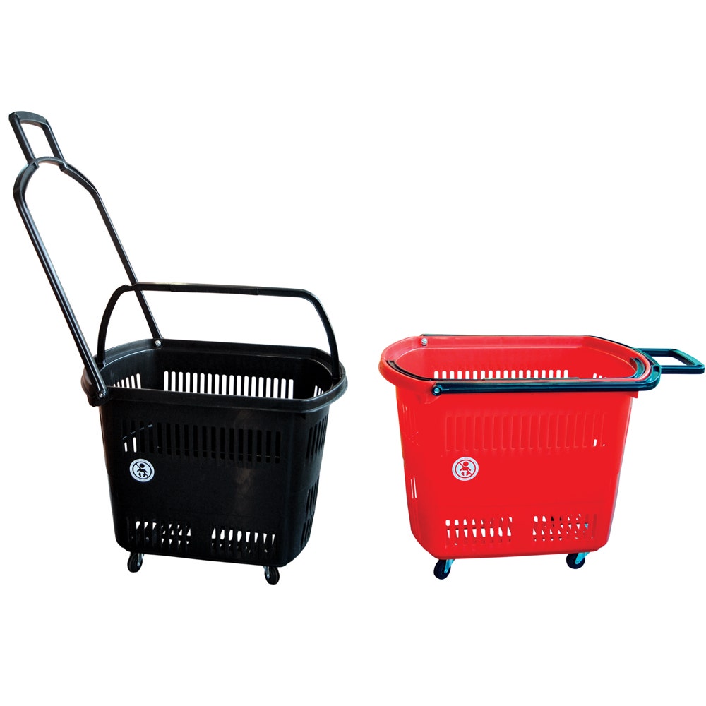 Shopping Baskets | Rolling | Stackable