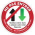 Décalques | Kit de décalcomanies de sol unidirectionnelles (fr) - Eddie's Hang-Up Display Ltd.