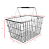 Large Metal Wire Shopping Basket