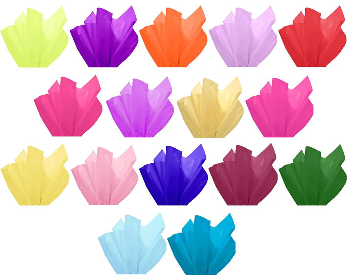 Acid Free Non-Bleed Premium Coloured Tissue Paper | 20