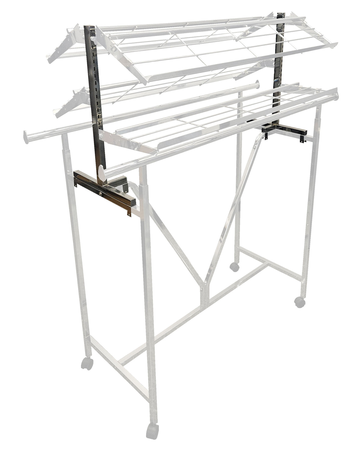 Single & Double Bar Racks | Eddie's Hang-Up Display Ltd.